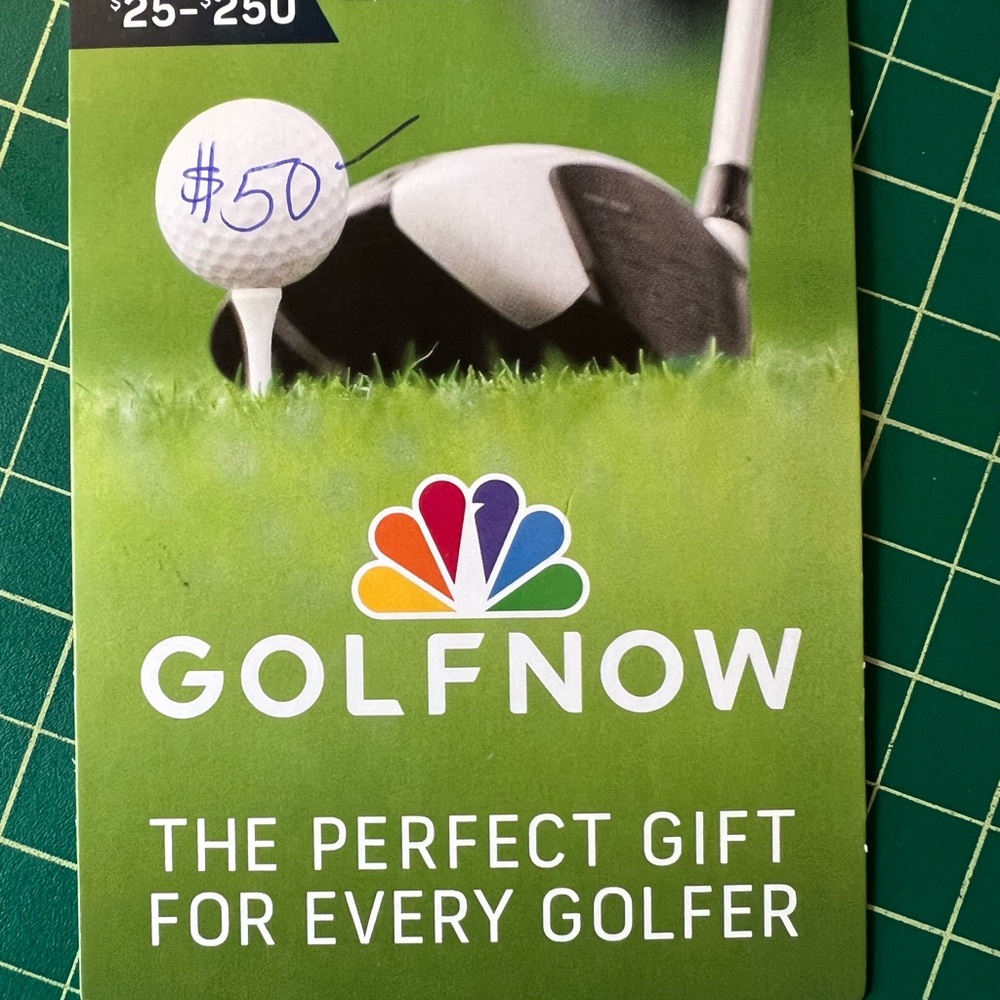 GolfNow Gift Card